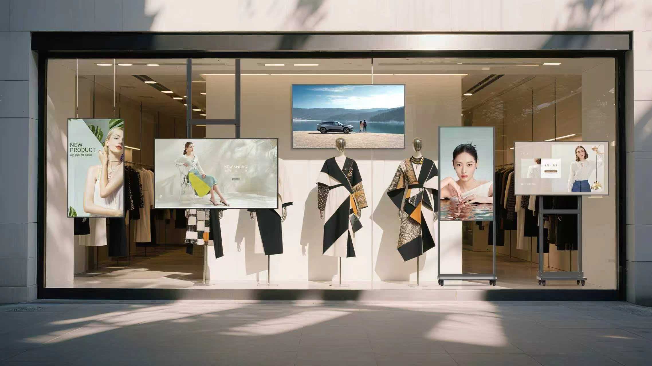window case TFT display